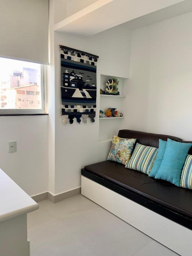 Apartamento Vista Do Mar, Pe Na Areia E Aguas Tranquilas, No Cento De Guarapari Bagian luar foto